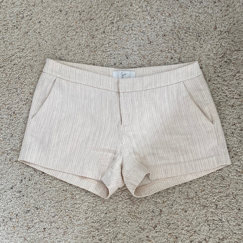 Joie Cotton Linen Shorts